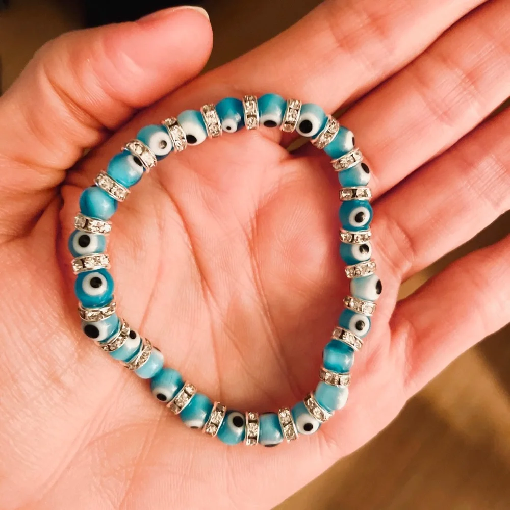 Turquoise Evil Eye Bracelet - NWOT - Picture 3 of 3